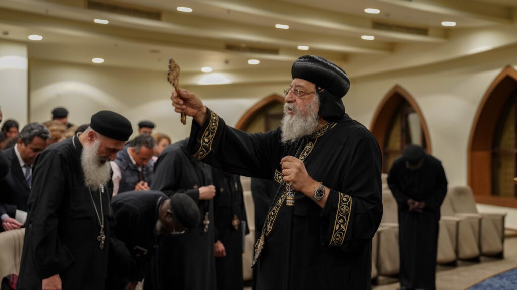 His Holiness Pope Tawadrous II invited St. Paul Service